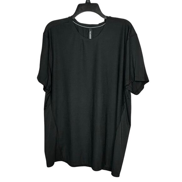 Ten Thousand Men's Black Short Sleeve The Versatile Workout Mesh Shirt Size XL - Picture 1 of 8